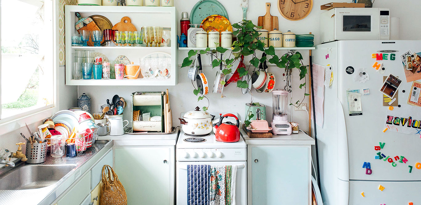 8 Kitchens That Make Clutter Look Good