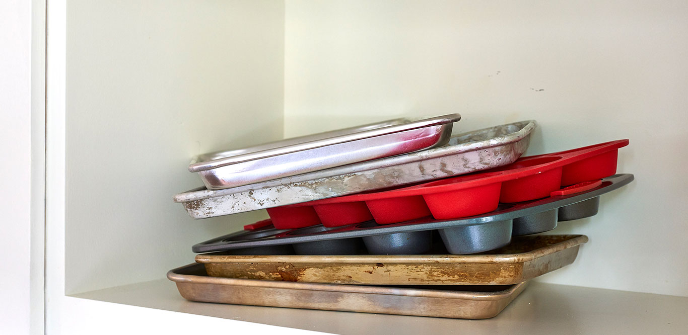 The Most Clever Solution for Storing Your Baking Sheets